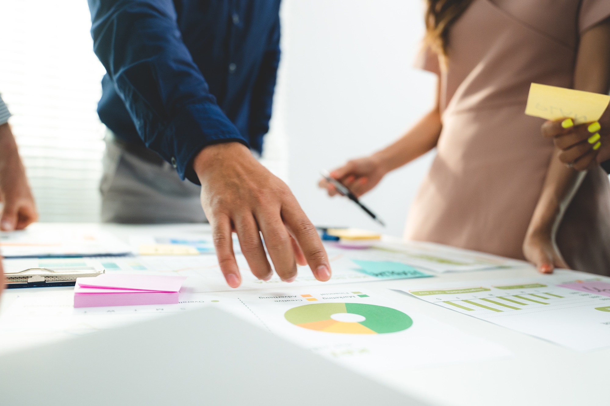 business approve and certificate concept, confirmation of business marketing document permit